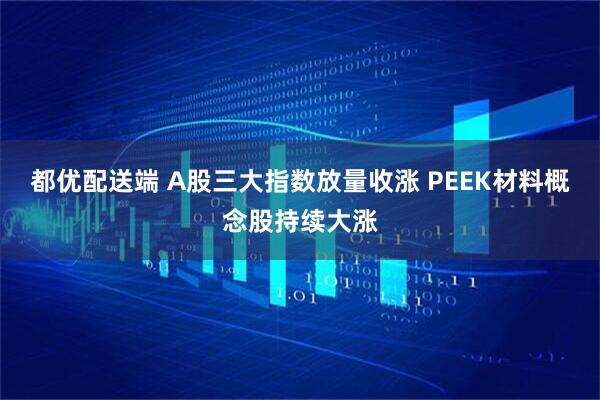 都优配送端 A股三大指数放量收涨 PEEK材料概念股持续大涨